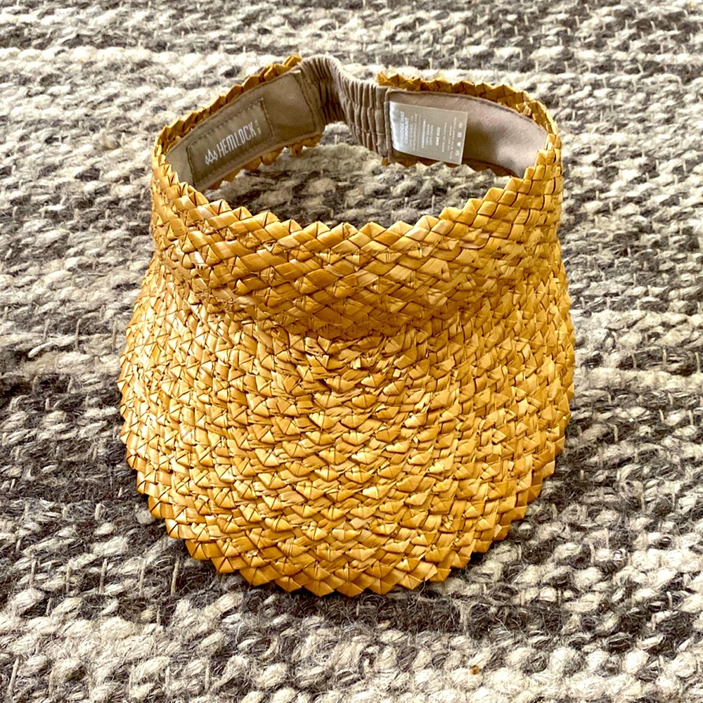 Hemlock Hat Company woven visor